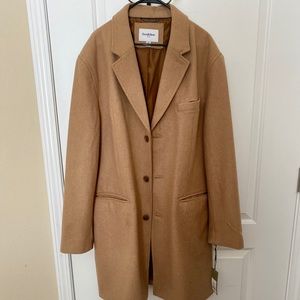Men’s Camel Dress Coat